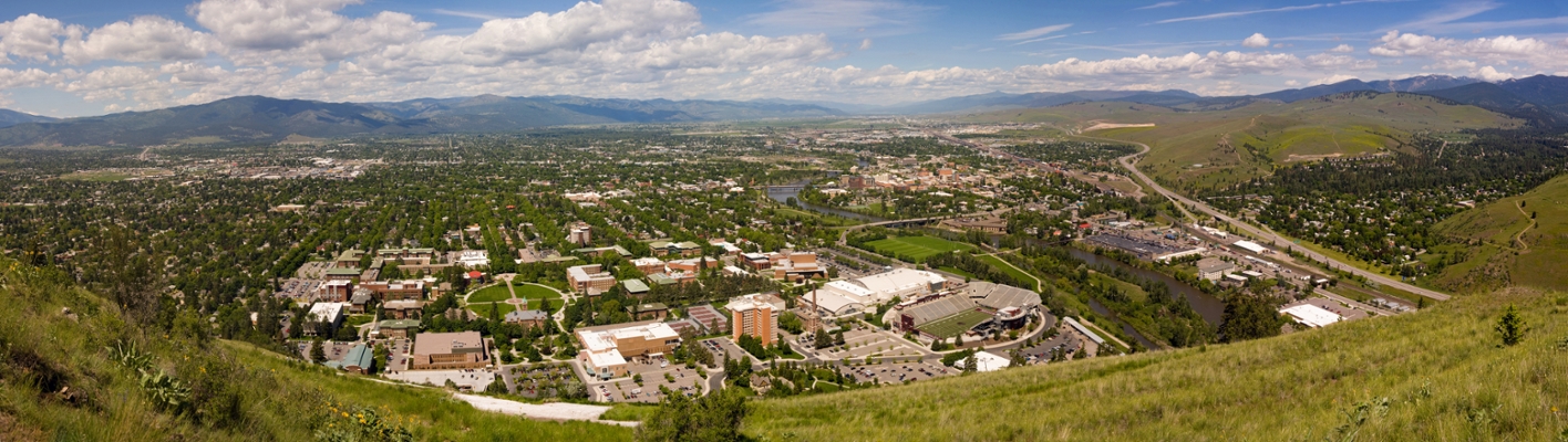 View of UM from Mt Sentinel