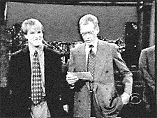 Zach Dorman with David Letterman